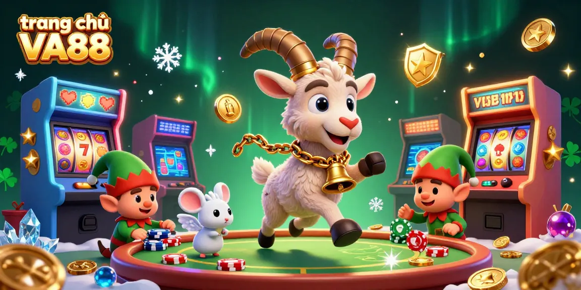 Engage in the festive thrills of trang chủ VA88 with 3D casino characters and vibrant gaming action.