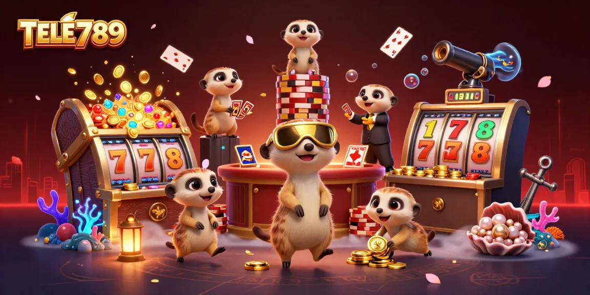 Engage in thrilling gaming adventures with TELE789's vibrant casino scene full of exciting challenges.