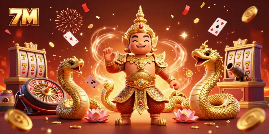 Engage with thrilling 7M gaming experiences featuring dynamic casino elements and vibrant visuals.
