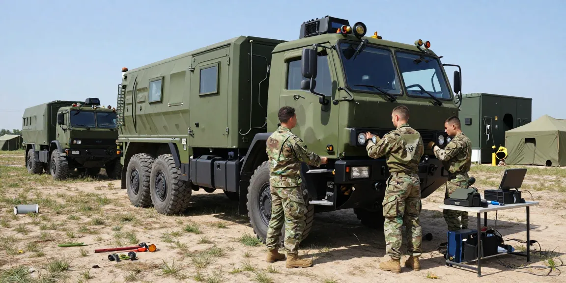 88M motor transport operator supervising vehicle operations at Army base