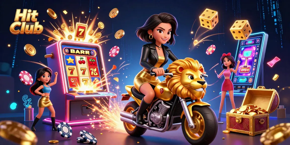 Hit Club transforms gaming with thrilling action featuring slot jackpots, vibrant cards, and casino energy.