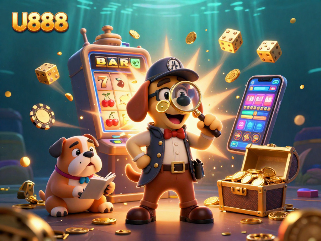 Engage with U888's thrilling casino experience featuring clues leading to treasures and jackpots.