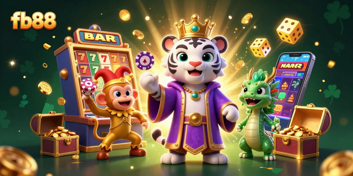Engage with dynamic casino action at fb88 featuring vibrant characters and exciting gaming elements.