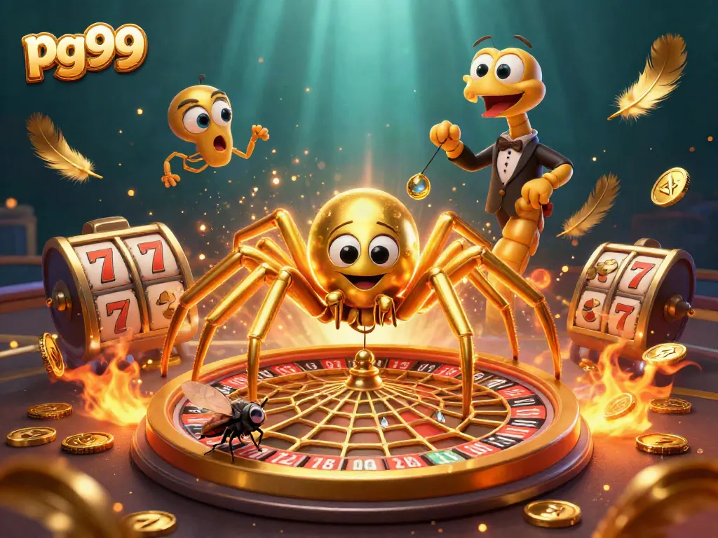 Experience thrilling gameplay with pg99 in an ultra-detailed casino scene full of energy and vibrant elements.
