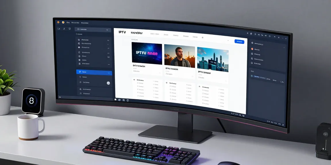 IPTV reseller dashboard showcasing advanced software tools and features for seamless business management.