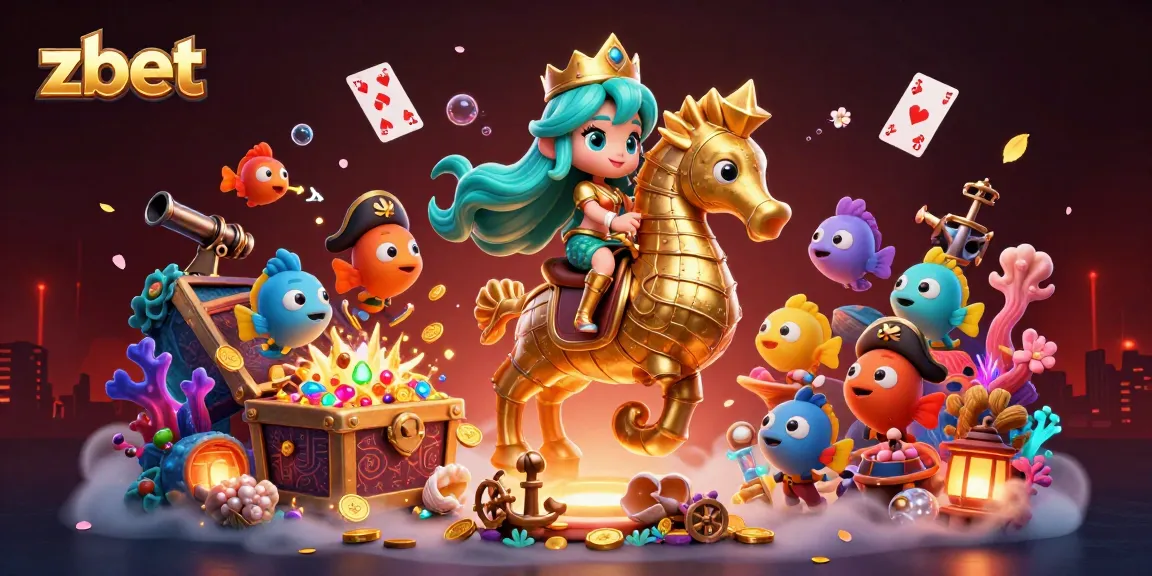Win big with zbet while exploring a colorful underwater casino adventure.