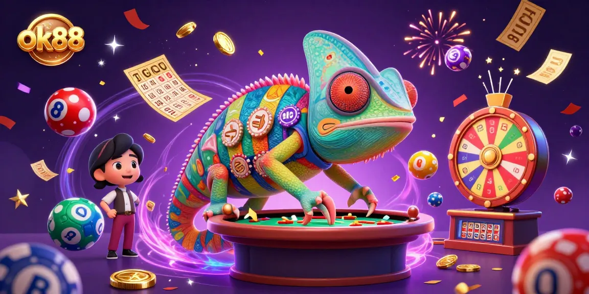 Generate excitement with ok88 through vibrant lottery balls and dynamic casino energy.
