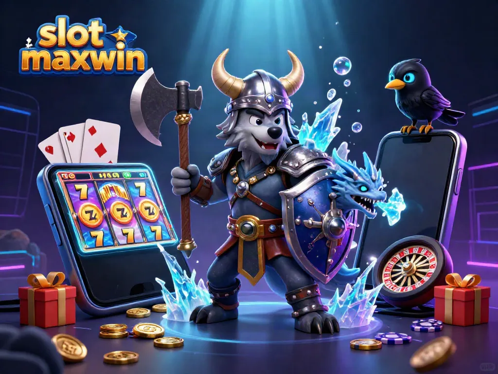 Experience the thrill of winning with slot maxwin in this dynamic casino scene.