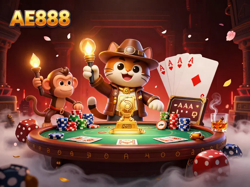 Engage in thrilling gameplay at AE888 casino while uncovering ancient artifacts in vibrant 3D art.