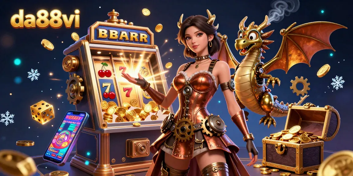 Experience the excitement of da88vi with a thrilling jackpot explosion and dynamic casino elements.