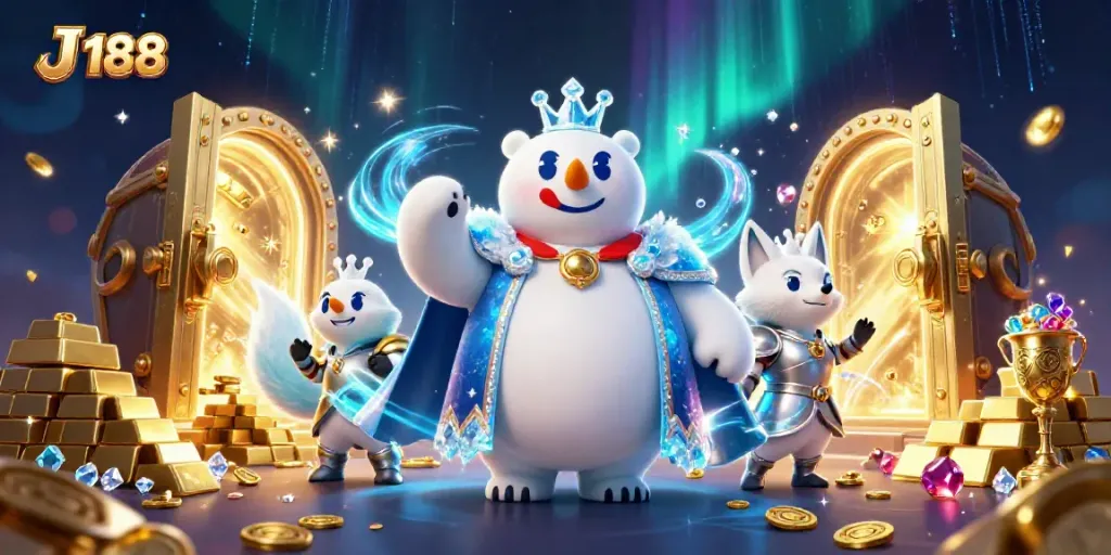 Experience the thrill of J 188 casino with vibrant treasures and magical characters.