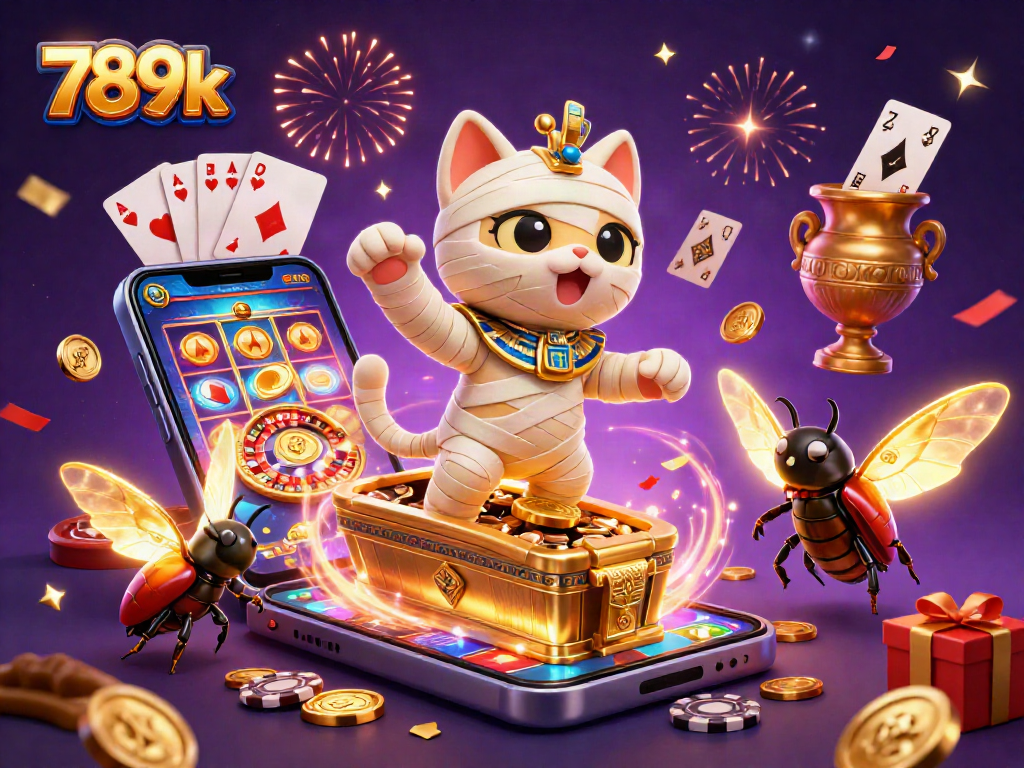 Experience the excitement of 789k casino gaming with vibrant characters and dynamic slot action.