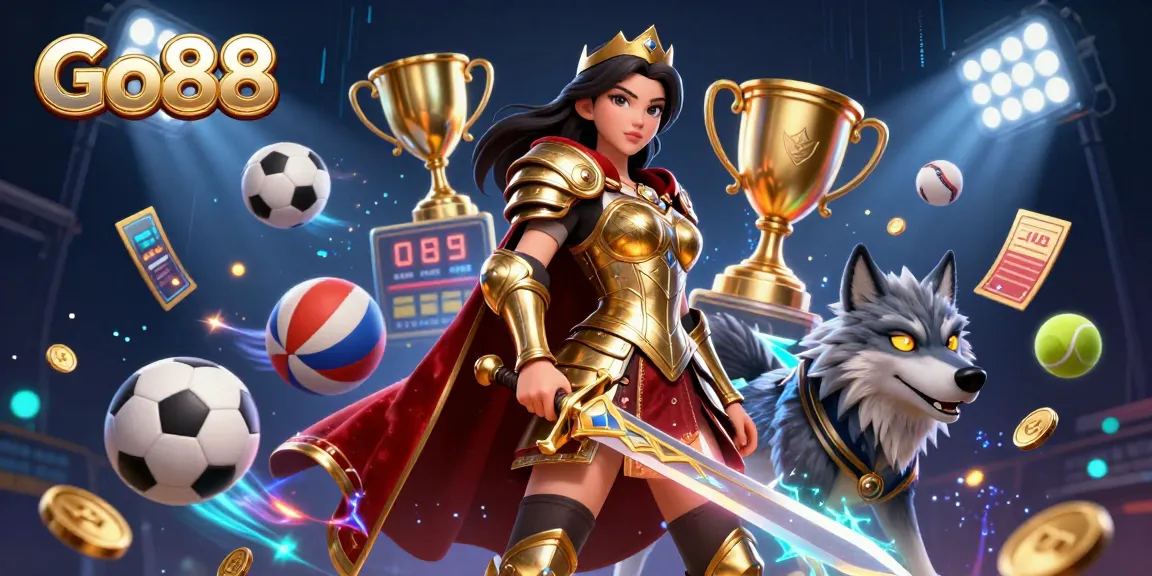 Go88 captivates players with engaging sports betting experiences highlighted by dynamic casino scenes.