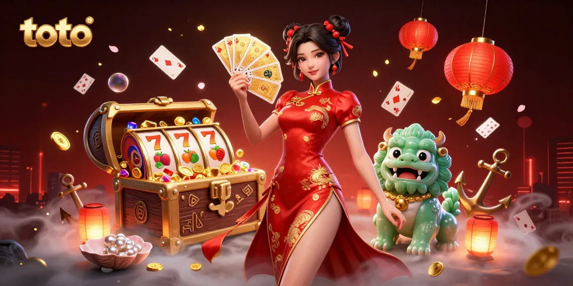 Toto creates winning strategies in a vibrant casino scene filled with exciting gaming elements.