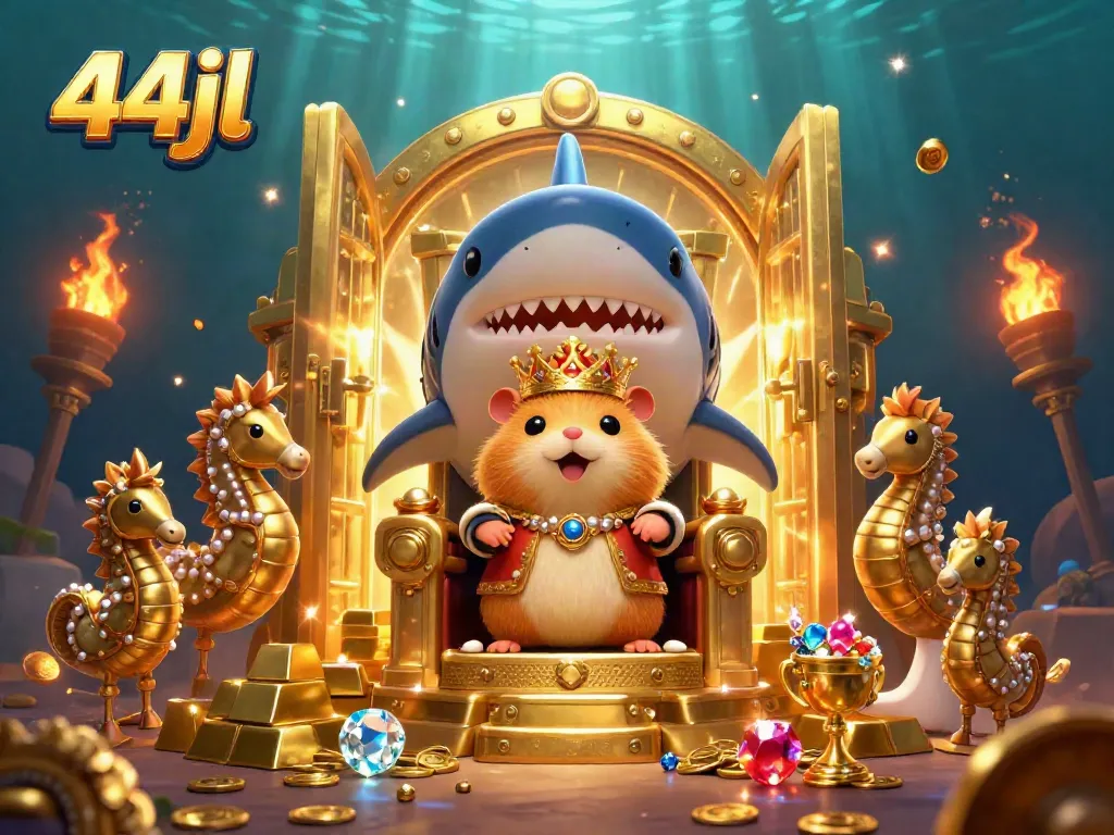 Experience the thrilling world of 44jl casino with a vibrant underwater scene showcasing rich treasures and characters.
