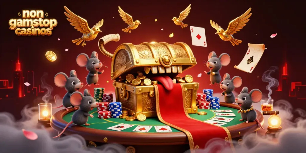 Engage with the finest non gamstop casinos featuring treasure, poker elements, and whimsical characters.