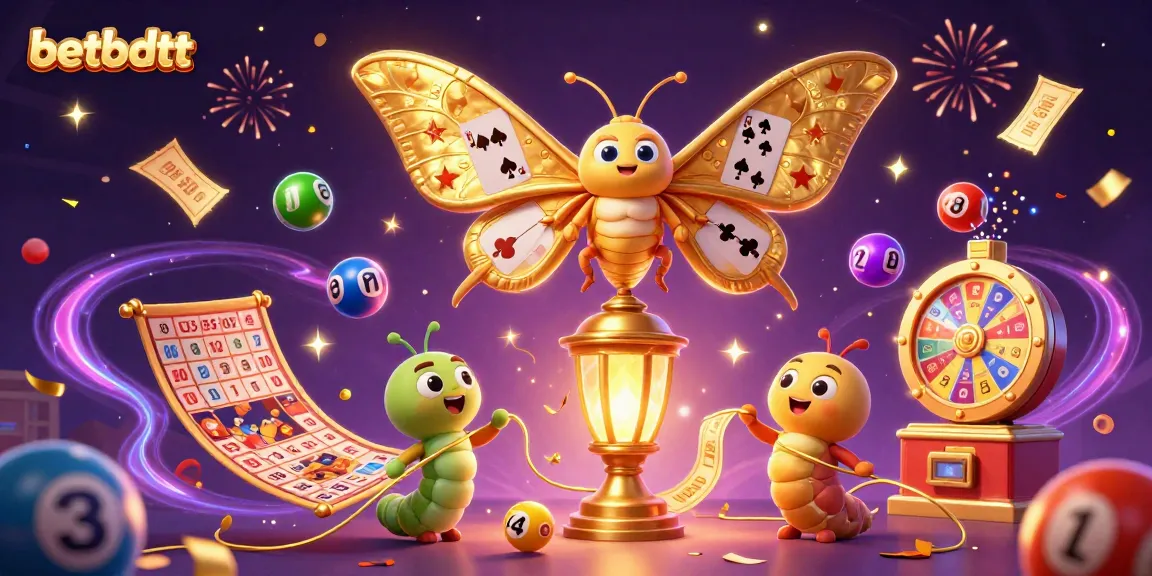 Experience thrilling games and vibrant bonuses with betbdtt in this dynamic casino illustration.