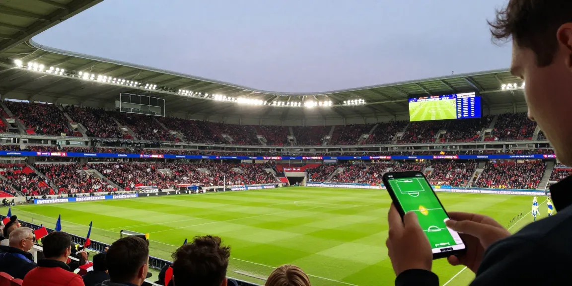 Live World cup - Cabong TV with expert predictions, betting odds, and match statistics displayed during an exciting football game.