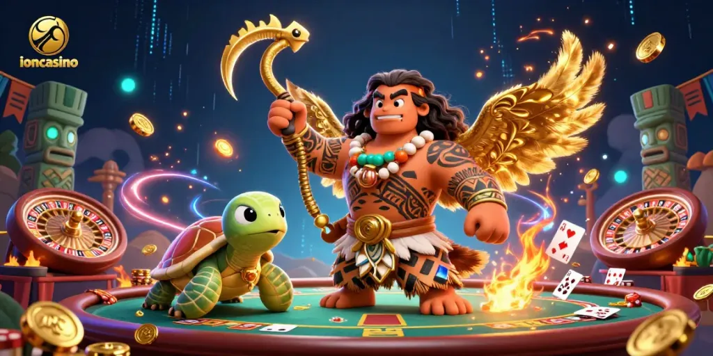 Engage with ioncasino through thrilling live casino experiences featuring vibrant characters and rich visuals.