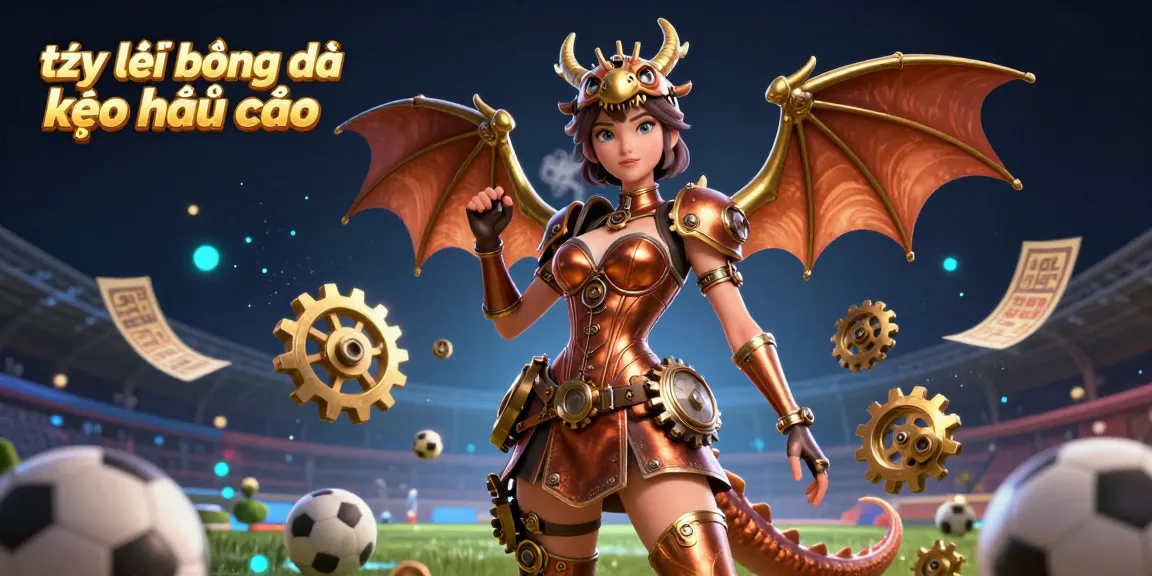 Engage with tỷ lệ bóng đá kèo nhà cái directly from this dynamic betting scene featuring sports elements.