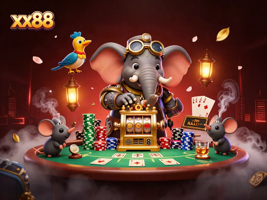 Spin the golden slot machine at xx88, where excitement and winning moments blend.