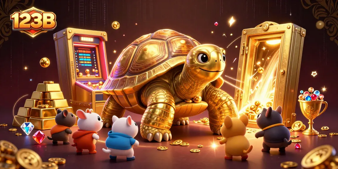 Experience thrilling wins at 123B, where the colossal tortoise pinball machine reigns supreme!