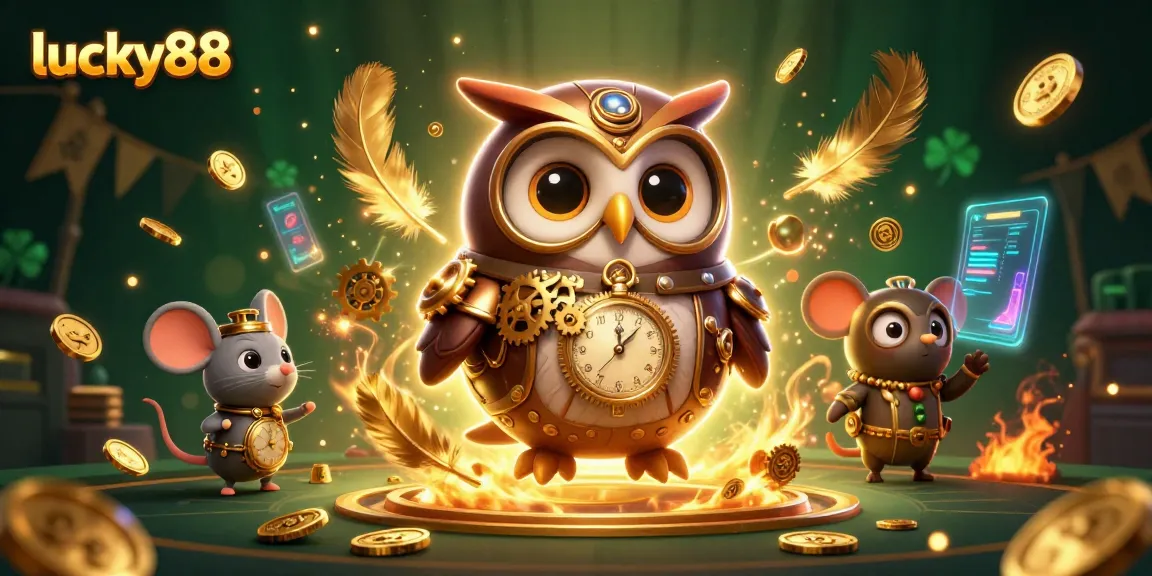 Experience thrilling gameplay at lucky88 with vibrant 3D casino elements and dynamic characters.