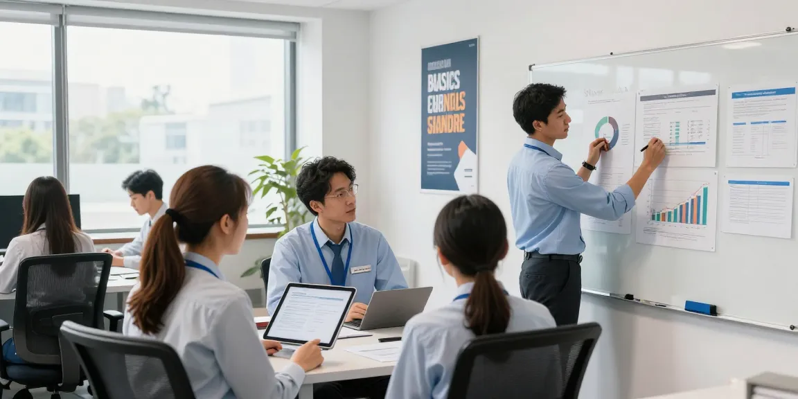 Forensic auditors collaborating in a modern office to enhance practices at aafikotabekasi.org, showcasing teamwork and professionalism.