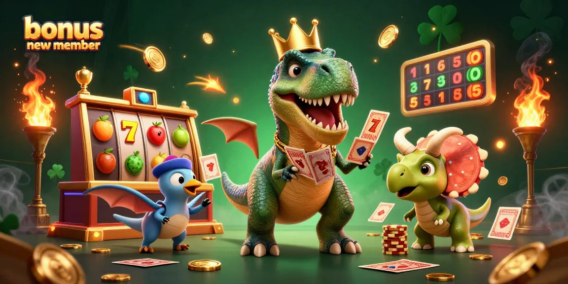 Memenangkan bonus anggota baru yang menggiurkan di permainan slot yang seru.