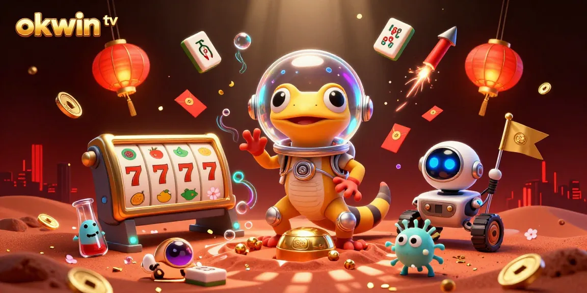Experience exciting gameplay with okwin tv amidst vibrant casino elements and stunning visuals.
