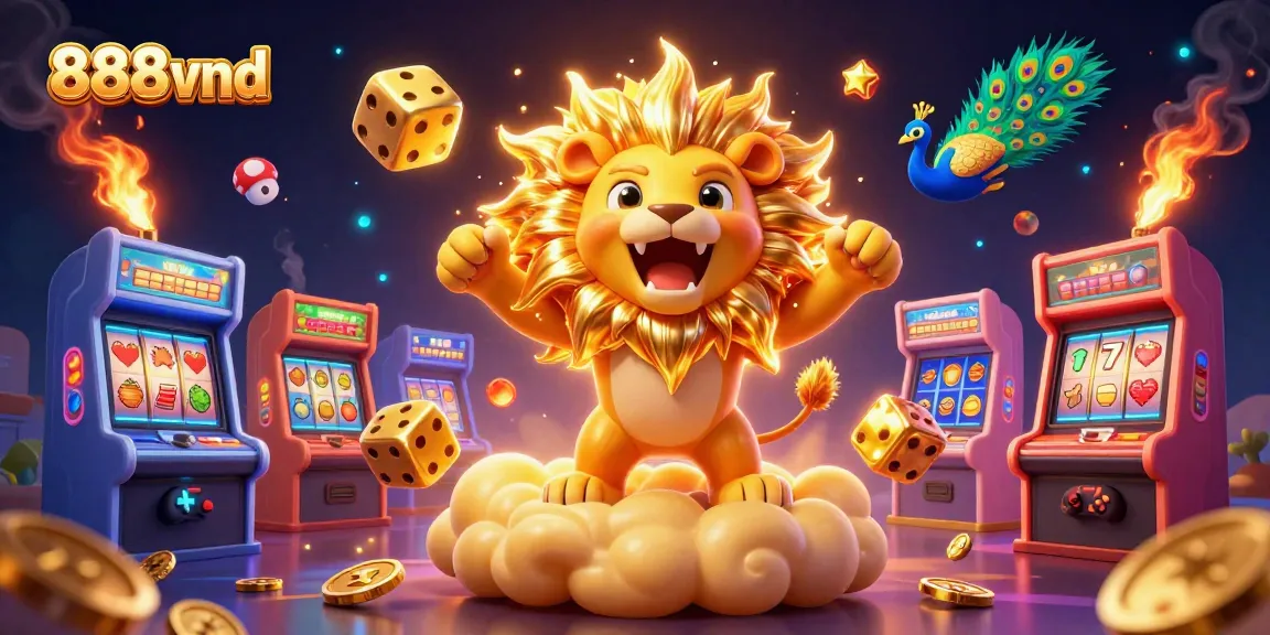 Experience wins at 888vnd with thrilling 3D gaming elements and an exciting casino atmosphere.