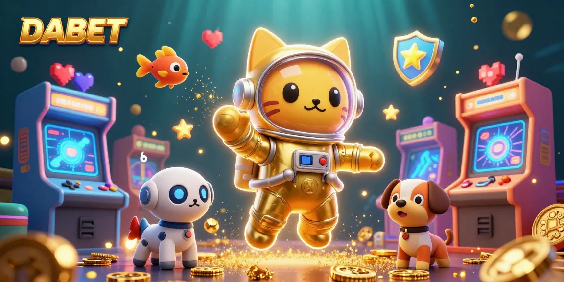 DABET showcases a thrilling underwater casino adventure with vibrant games and characters, enticing players to join.