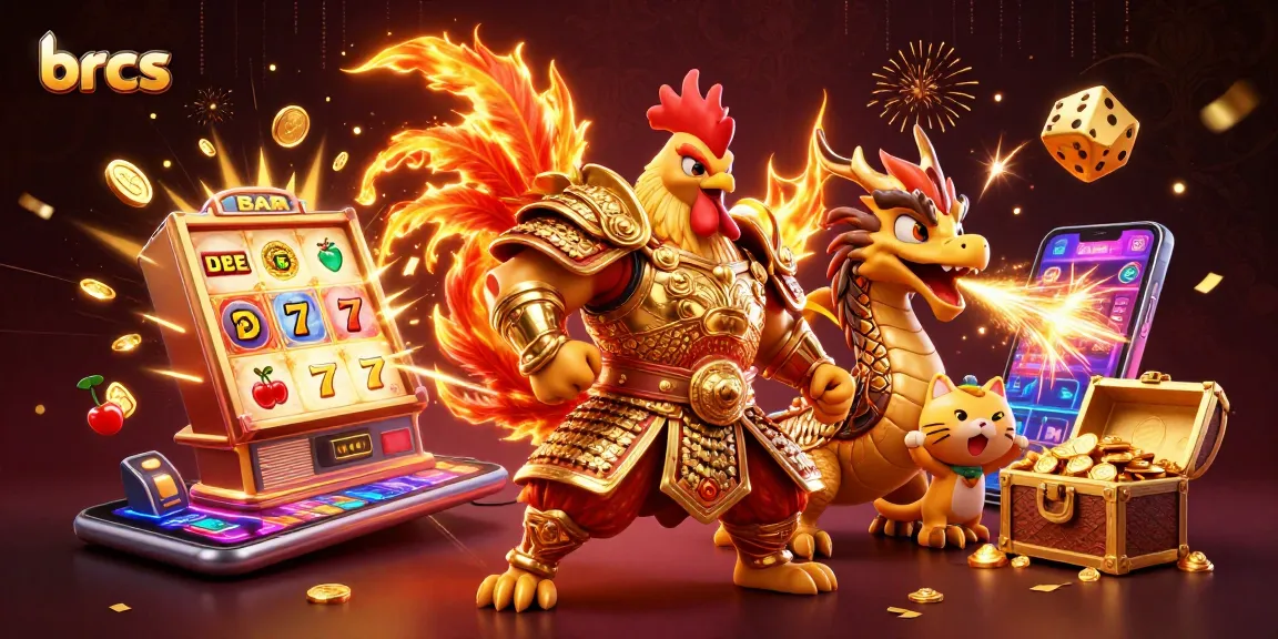 Engage with brcs credit card casinos featuring vibrant characters and a jackpot explosion.