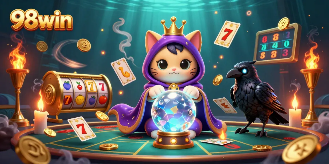 Play exciting games at 98win with unique characters and immersive casino elements.