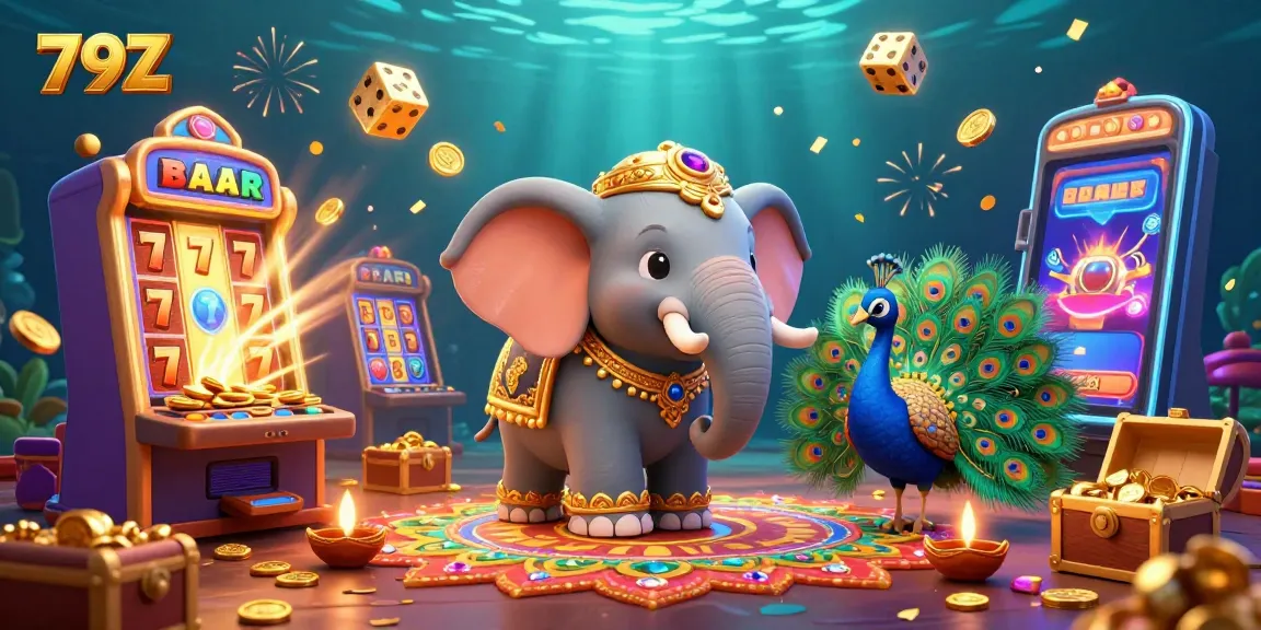 Experience thrilling gameplay at 79Z with vibrant slots, colorful characters, and dynamic casino elements.