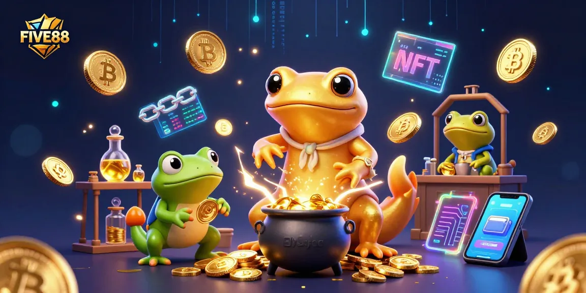 Engage with FIVE88 for thrilling gold coin transformations in a magical casino realm.