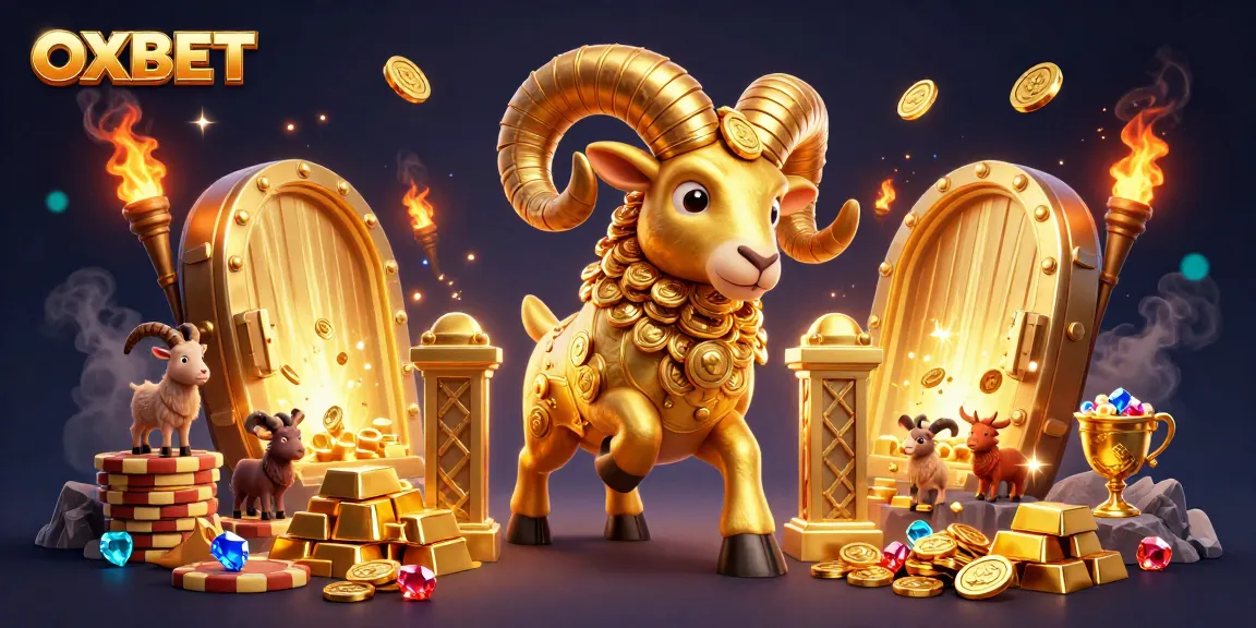 Experience legendary wins with OXBET's exclusive casino adventure featuring vibrant visuals and golden treasures.