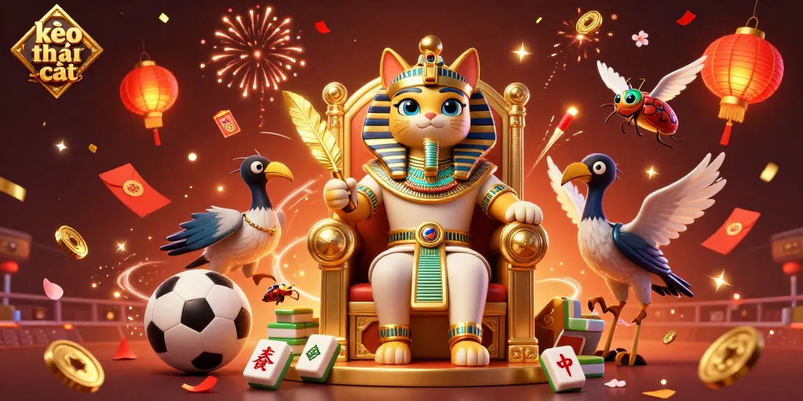 Engage in exciting kèo nhà cái sports betting with vibrant characters and elements in a thrilling setting.
