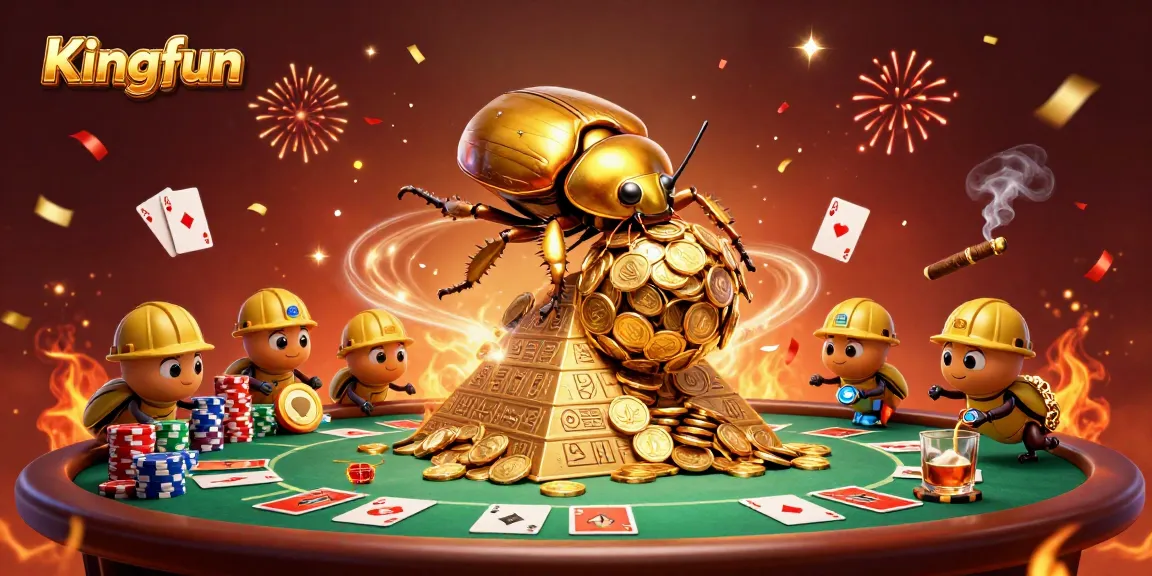 Experience thrilling gameplay at Kingfun with captivating casino elements and vibrant visuals.