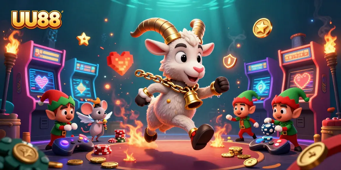 Experience thrilling gameplay at UU88 with vibrant characters in a spooky casino setting.