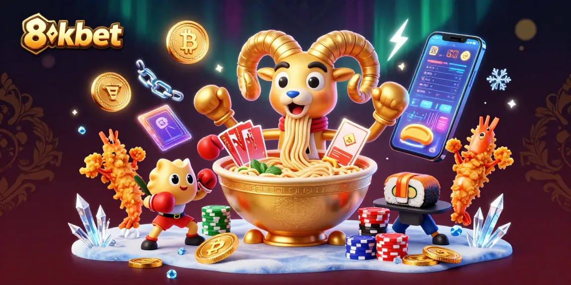 Experience thrilling gaming action with 8xbet featuring dynamic cartoon casino characters and crypto elements.