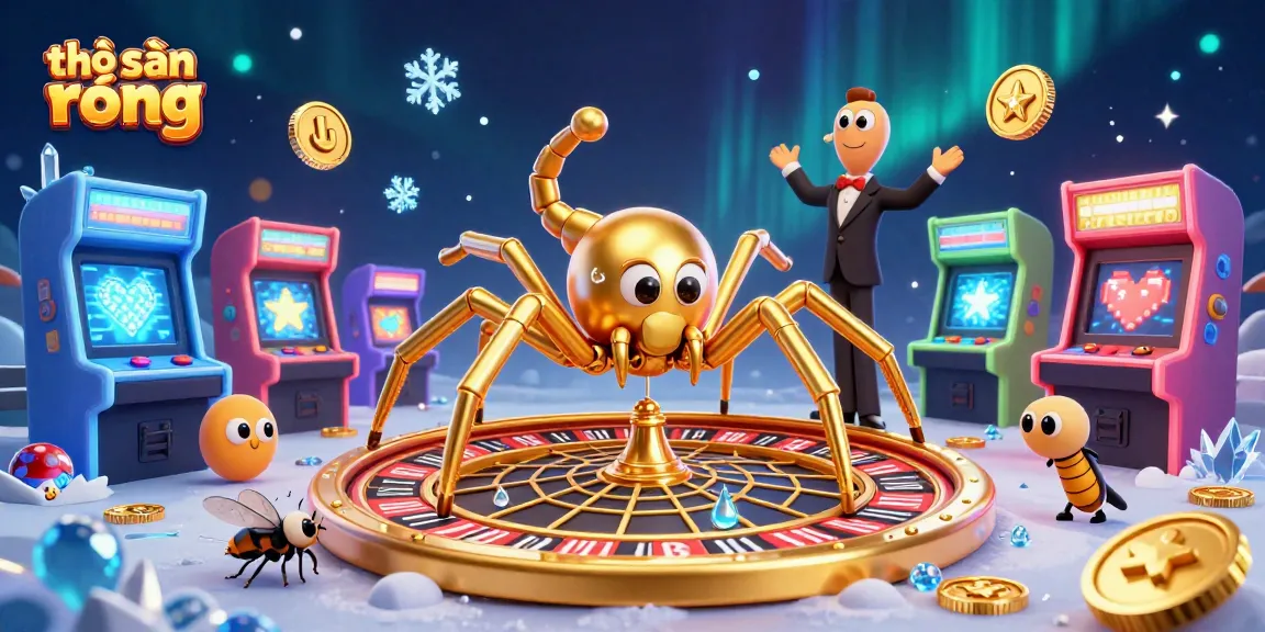 thợ săn rồng engages in thrilling bets beside a 3D spider roulette wheel