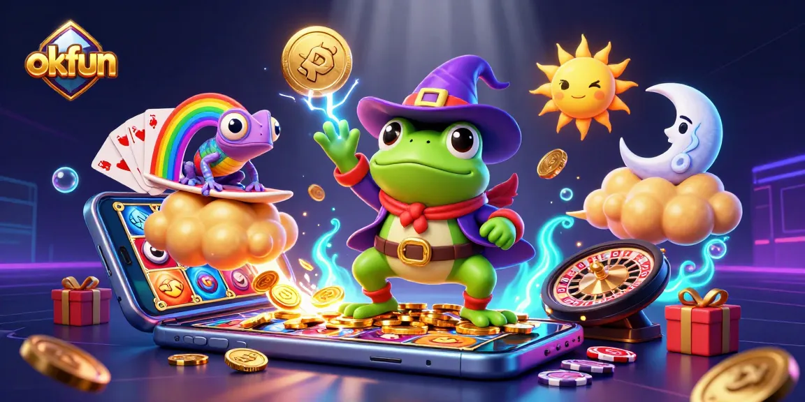 Experience the thrill of winning at okfun with vibrant casino games and enchanting characters.