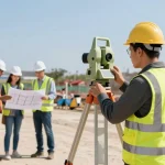 Measured Building Surveys london & Surrey & Sussex conducted by professionals on an active construction site.