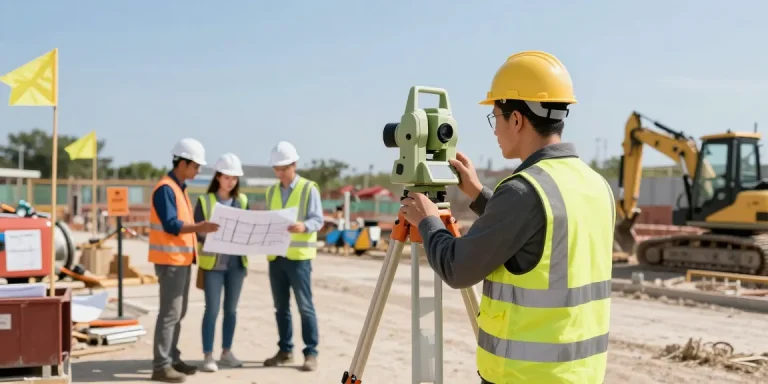 Measured Building Surveys london & Surrey & Sussex conducted by professionals on an active construction site.