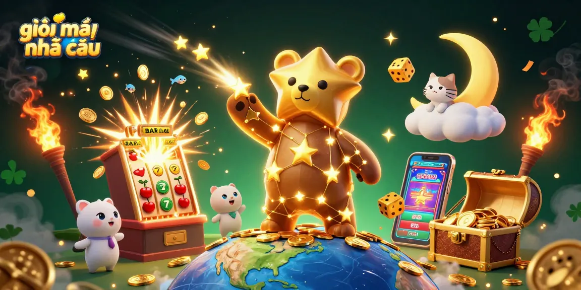 Scoop up coins with the 3D constellation bear while winning at giải mã nhà cái casino.