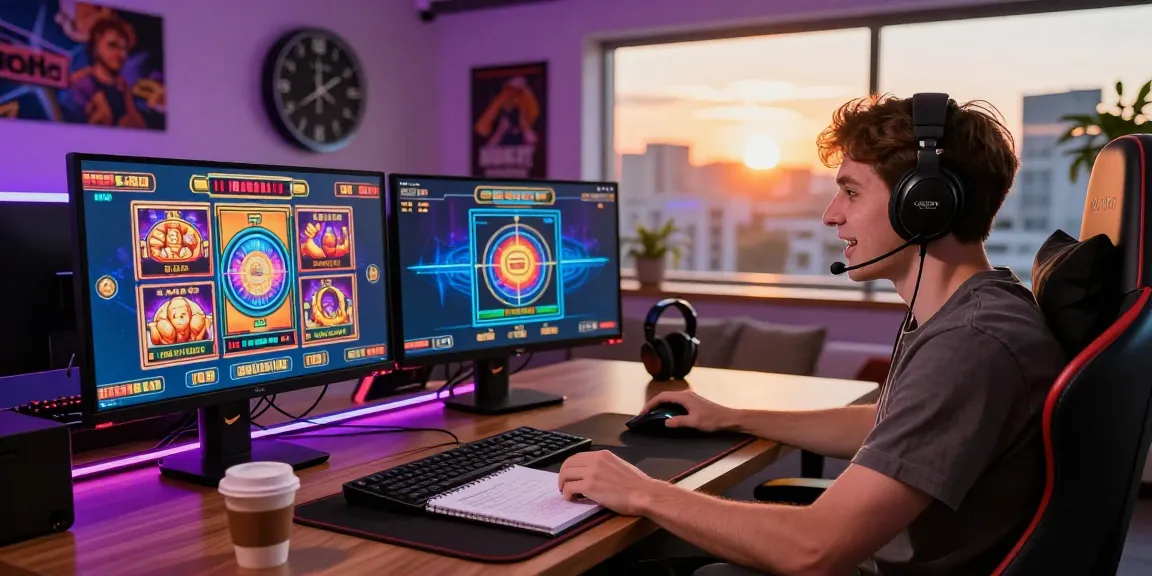 Exciting gaming environment showcasing best online casinos with thrilling slot games and engaging live dealer tables