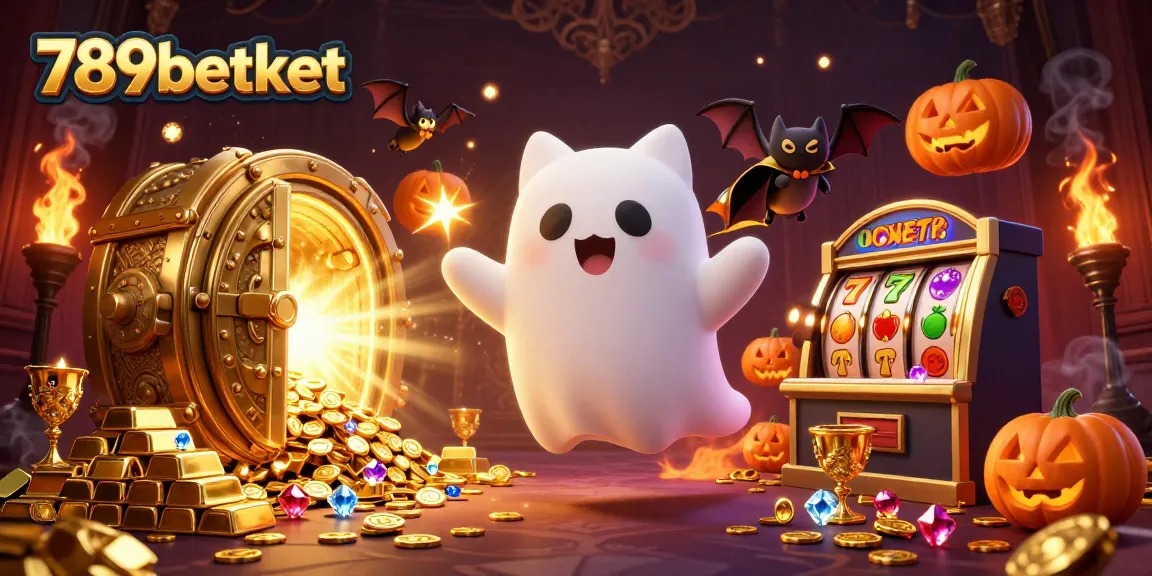 Experience vibrant casino thrills with 789betket's animated characters amidst stunning slot reels.