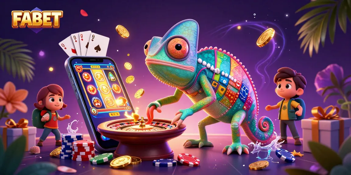 Experience exciting games at FABET with colorful slots and a vibrant casino atmosphere.