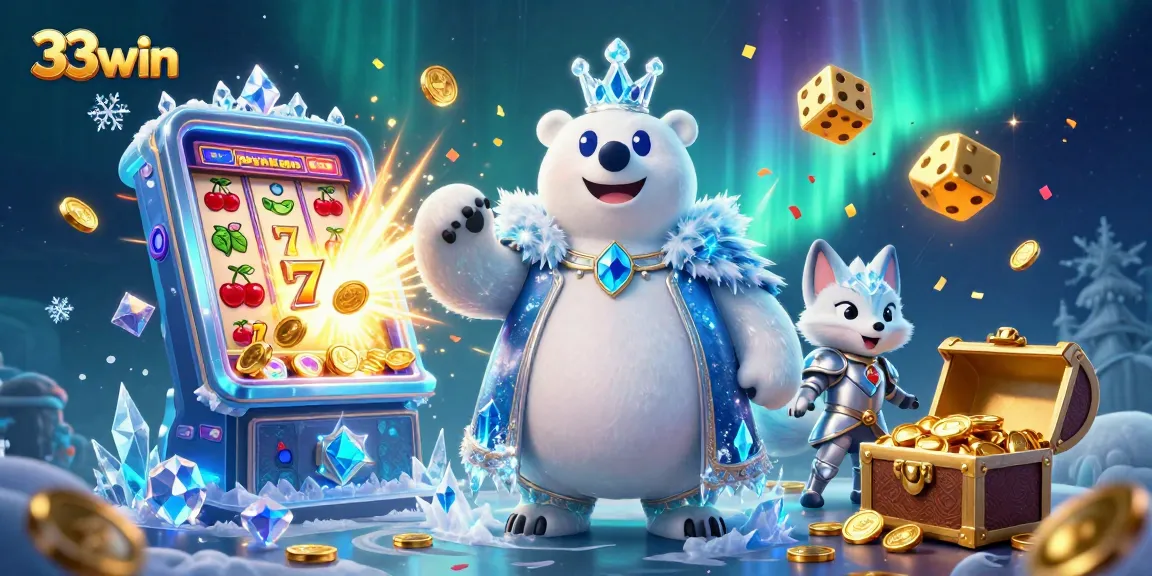 Engage with 33win's thrilling casino atmosphere, featuring colorful slots and dynamic game elements.